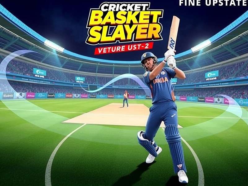 Cricket Basket Slayer Future Update Teaser showing VR gameplay and new stadiums